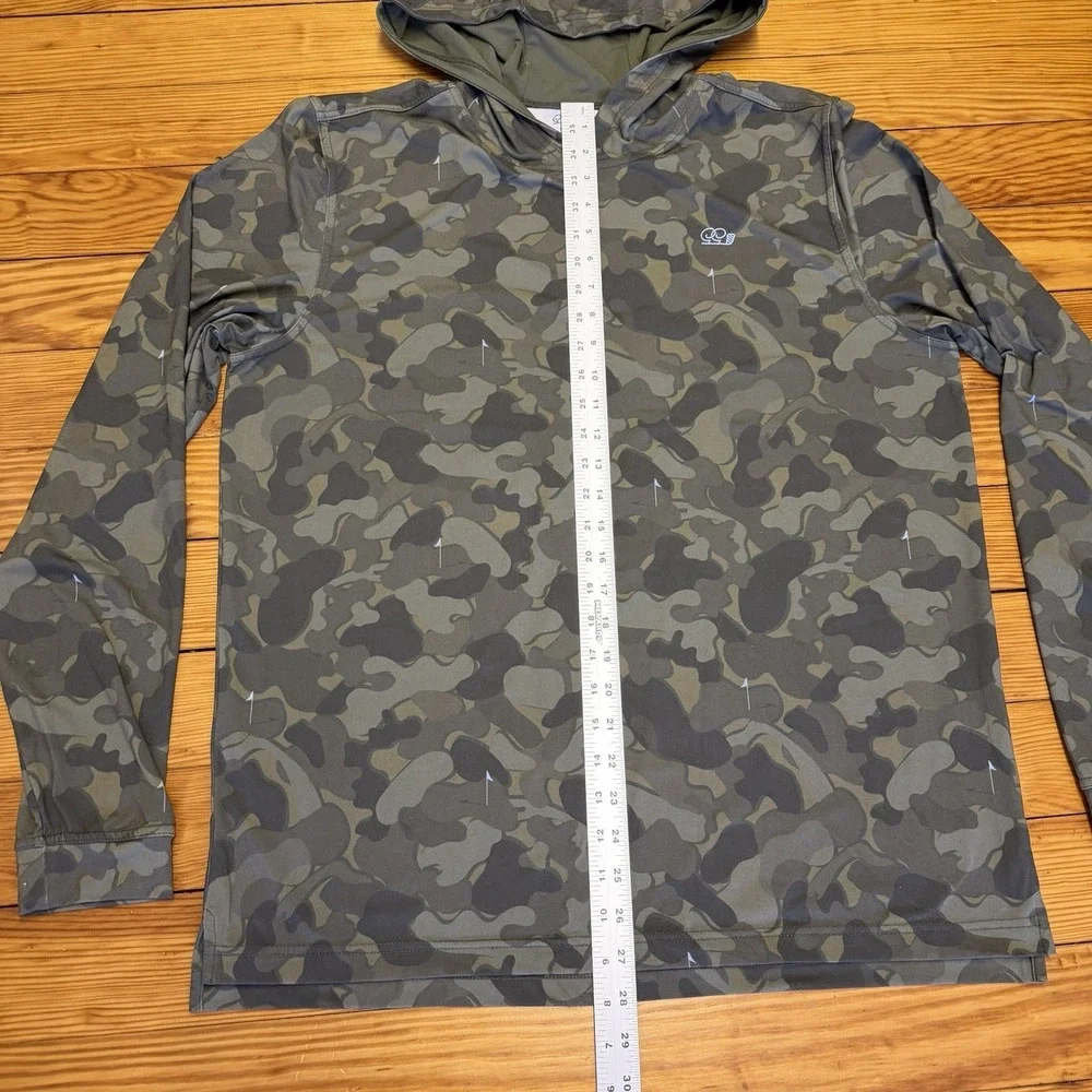 Good Good Golf Performance Hoodie Camo Large Mens Fighting For Par - Picture 6 of 9
